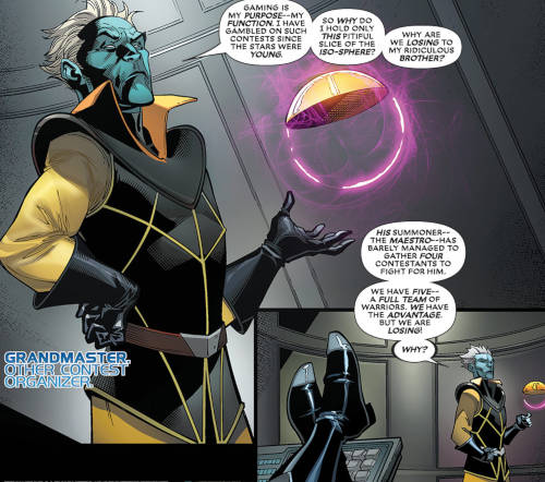 Cosmic Characters of Marvel Comics: Grandmaster